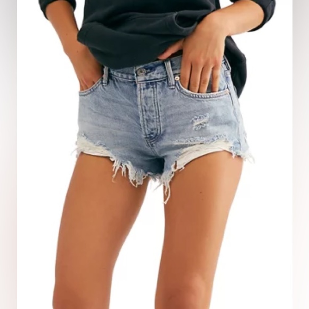 Free people Jean shorts